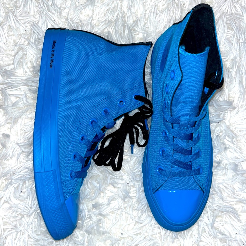 Converse OPI CTAS HI cyan blue